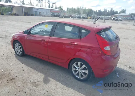 2013 Hyundai Accent Se from USA, damaged, VIN KMHCU5AE2DU092294